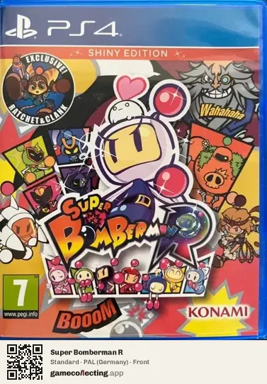 Super Bomberman R PlayStation 4, Germany box front