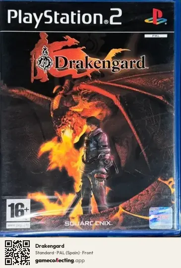 Drakengard PlayStation 2, Spain box front