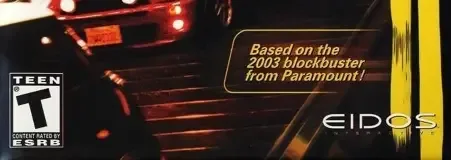 The Italian Job, the ESRB box on its front