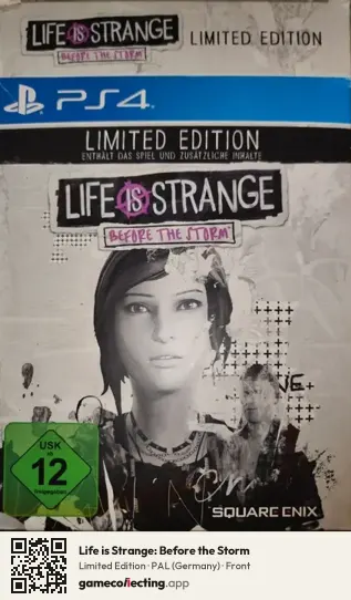 Life is Strange: Before the Storm PlayStation 4, Germany box front