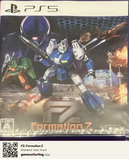 FZ: Formation Z PlayStation 5, Asia box front