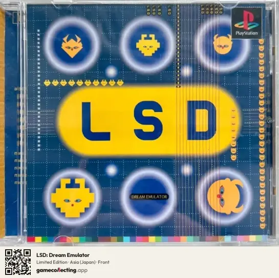 LSD: Dream Emulator PlayStation, Asia box front