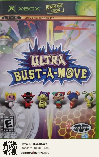 Ultra Bust-a-Move Xbox, NTSC box front