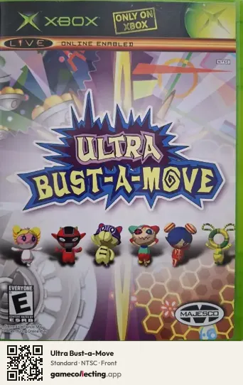 Ultra Bust-a-Move Xbox, NTSC box front