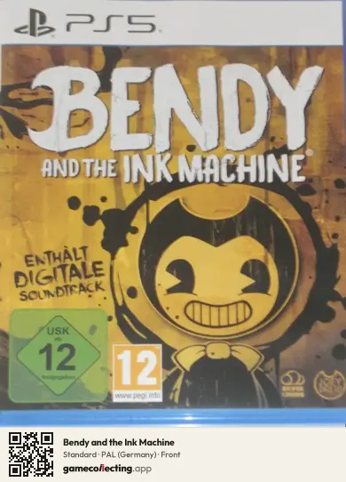 Bendy and the Ink Machine PlayStation 5, Germany box front