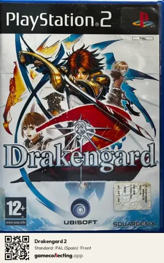 Drakengard 2 PlayStation 2, Spain box front