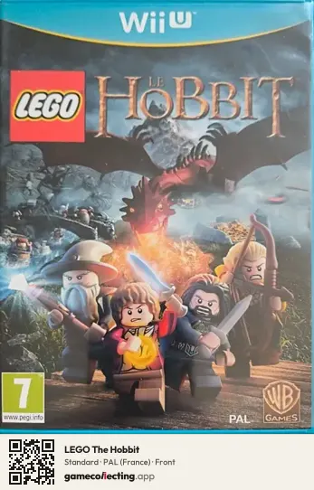 LEGO The Hobbit Nintendo Wii U, France box front