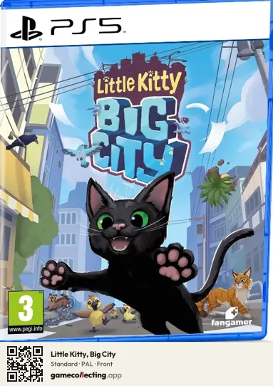 Little Kitty, Big City PlayStation 5, PAL box front