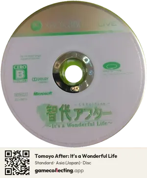 Tomoyo After: It's a Wonderful Life Xbox 360, Asia disc