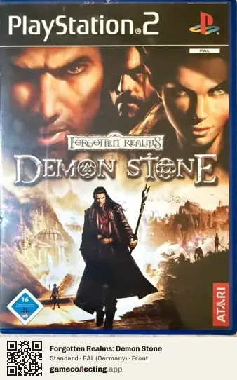 Forgotten Realms: Demon Stone PlayStation 2, Germany box front