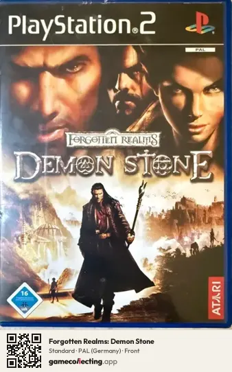 Forgotten Realms: Demon Stone PlayStation 2, Germany box front