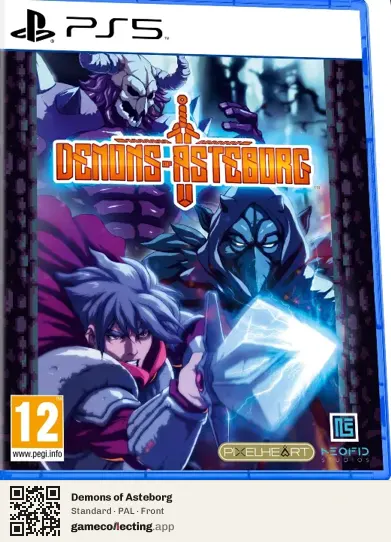 Demons of Asteborg PlayStation 5, PAL box front