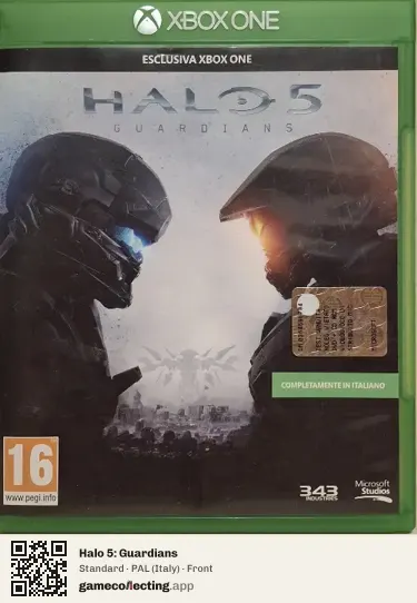 Halo 5: Guardians Xbox One, Italy box front