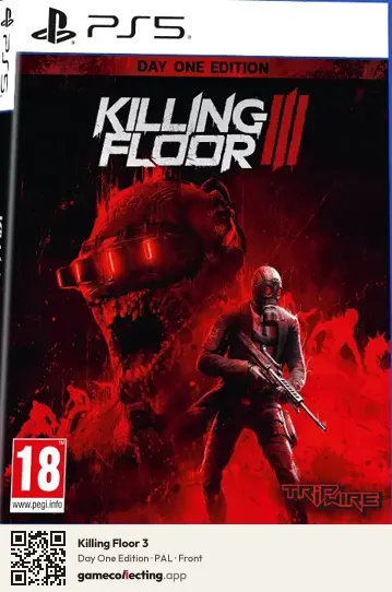 Killing Floor 3 PlayStation 5, PAL box front