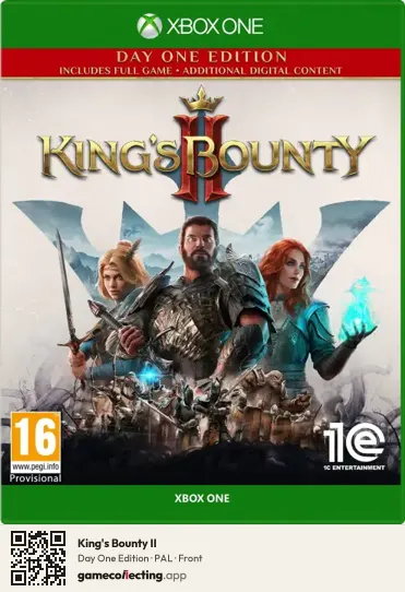 King's Bounty II Xbox One, PAL box front