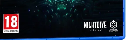 System Shock, the PEGI square on its front