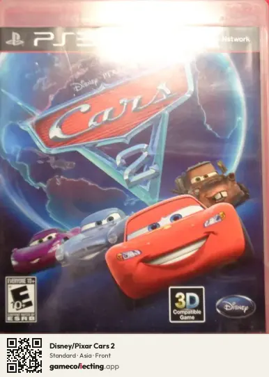 Disney/Pixar Cars 2 PlayStation 3, Asia box front