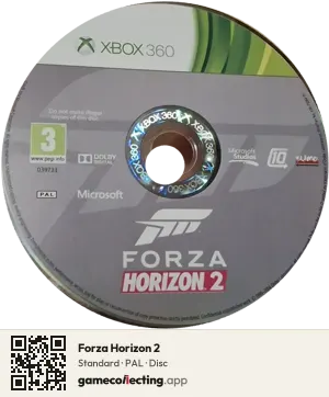 Forza Horizon 2 Xbox 360, PAL disc