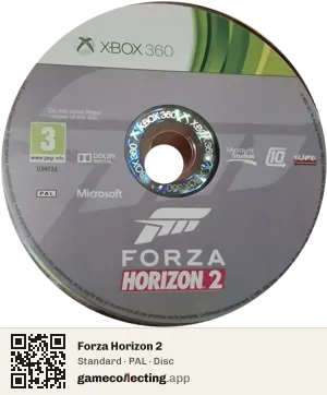Forza Horizon 2 Xbox 360, PAL disc