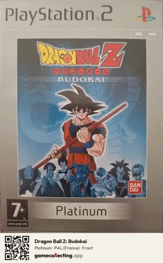 Dragon Ball Z: Budokai PlayStation 2, France box front