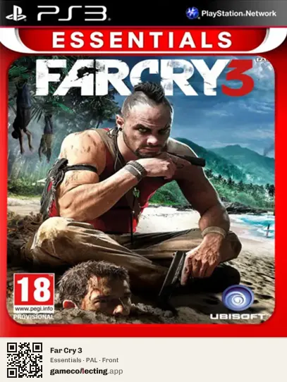 Far Cry 3 PlayStation 3, PAL box front