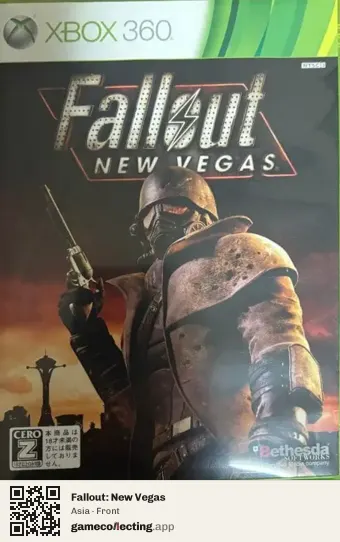 Fallout: New Vegas Xbox 360, Asia box front