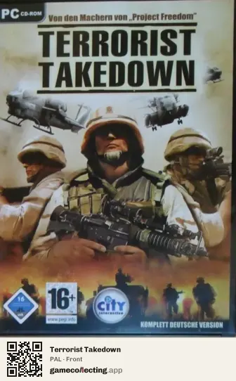Terrorist Takedown Computer, PAL box front