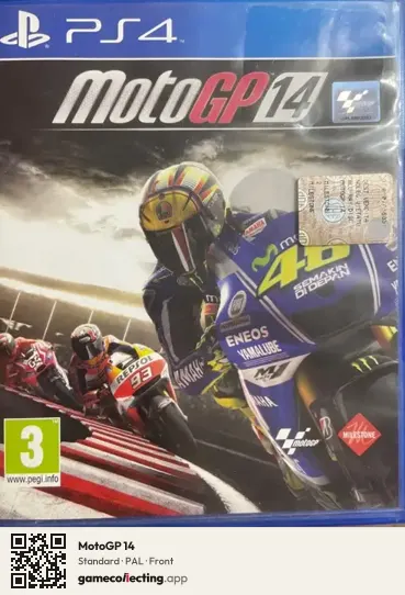 MotoGP 14 PlayStation 4, PAL box front