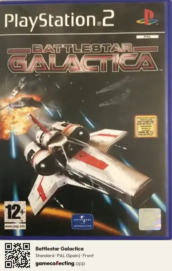 Battlestar Galactica PlayStation 2, Spain box front