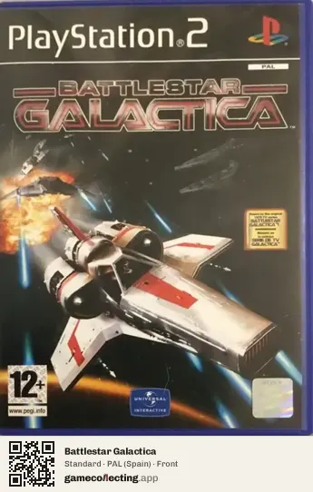 Battlestar Galactica PlayStation 2, Spain box front