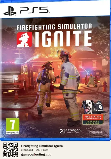 Firefighting Simulator Ignite PlayStation 5, PAL box front
