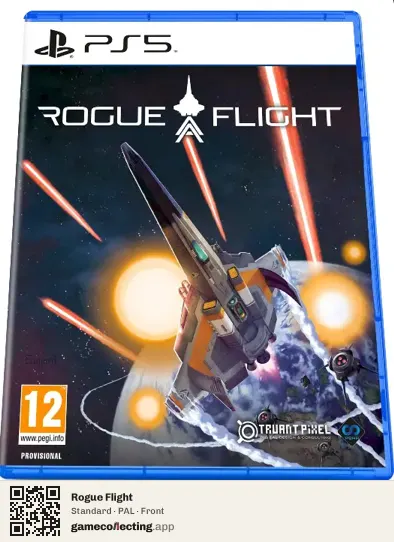 Rogue Flight PlayStation 5, PAL box front