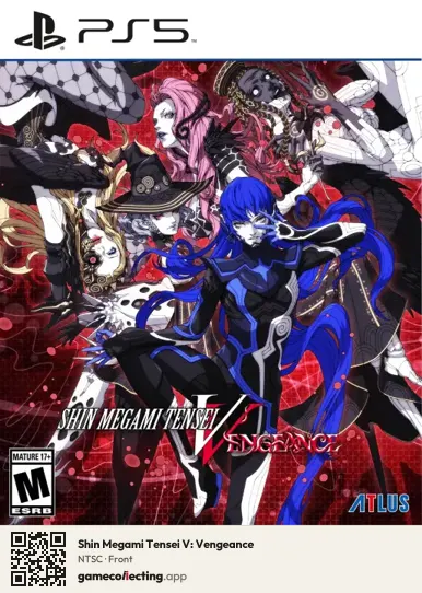Shin Megami Tensei V: Vengeance PlayStation 5, NTSC box front