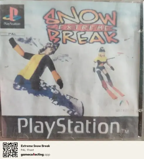 Extreme Snow Break PlayStation, PAL box front