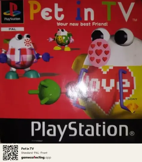 Pet in TV PlayStation, PAL box front