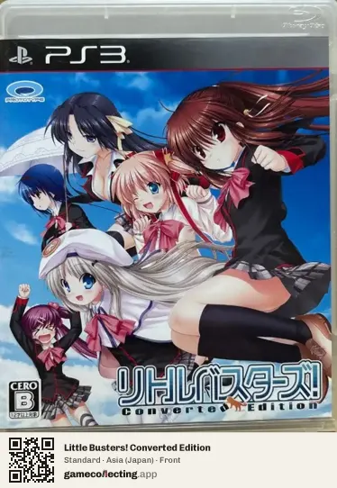 Little Busters! Converted Edition PlayStation 3, Asia box front