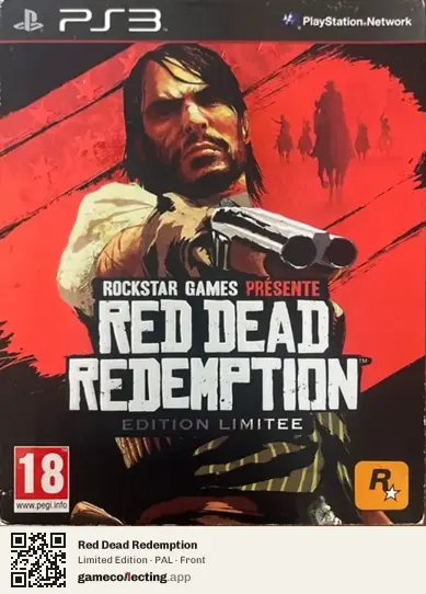 Red Dead Redemption PlayStation 3, PAL box front