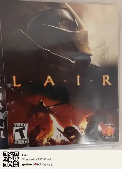 Lair PlayStation 3, NTSC box front
