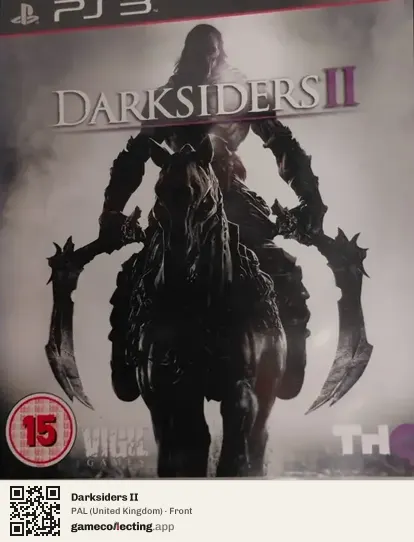 Darksiders II PlayStation 3, United Kingdom box front