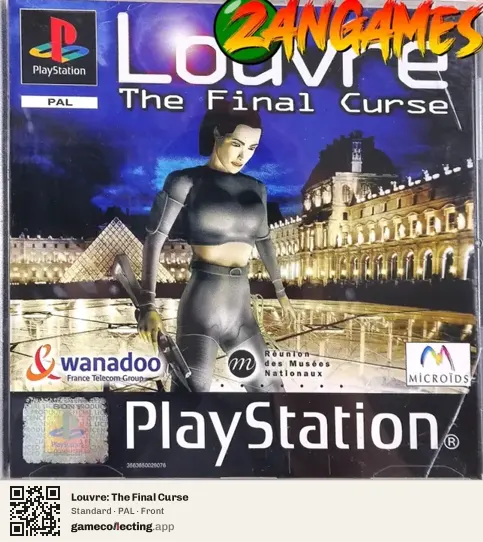 Louvre: The Final Curse PlayStation, PAL box front