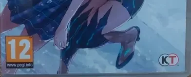 Blue Reflection: Second Light, the PEGI square on its front