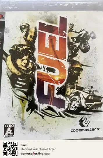 Fuel PlayStation 3, Asia box front