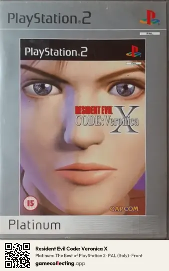 Resident Evil Code: Veronica X PlayStation 2, Italy box front