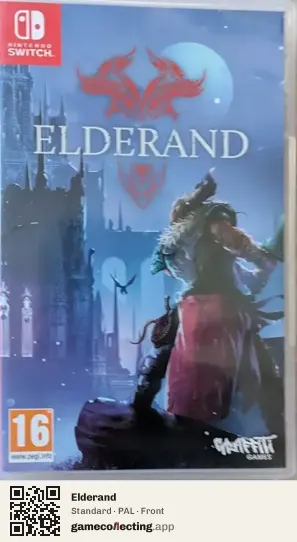 Elderand Nintendo Switch, PAL box front