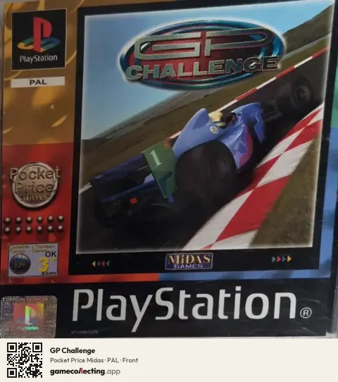 GP Challenge PlayStation, PAL box front