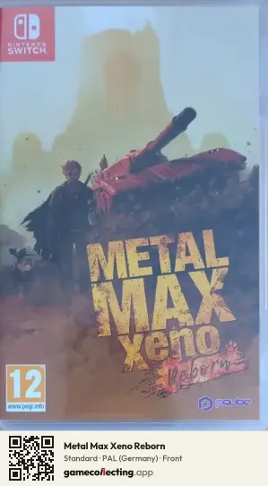 Metal Max Xeno Reborn Nintendo Switch, Germany box front