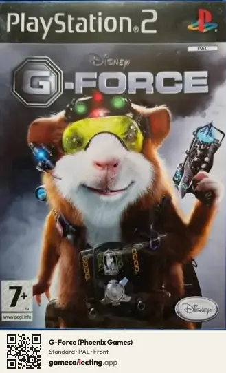 G-Force (Phoenix Games) PlayStation 2, PAL box front