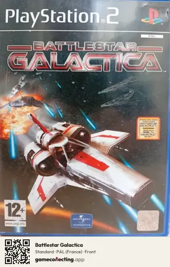 Battlestar Galactica PlayStation 2, France box front