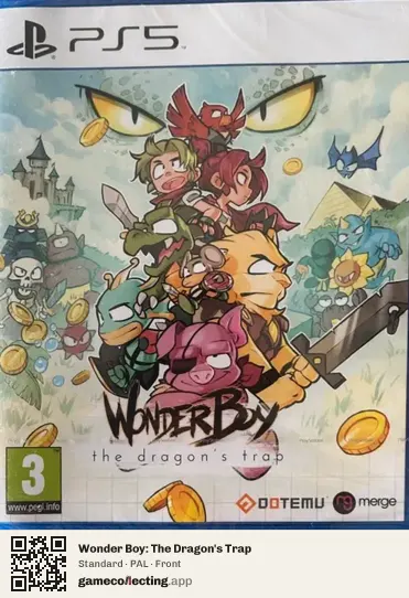 Wonder Boy: The Dragon's Trap PlayStation 5, PAL box front