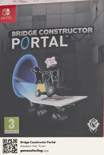 Bridge Constructor Portal Nintendo Switch, PAL box front